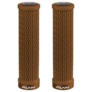 FUNN HOLESHOT GRIP, SINGLE SIDED LOCK ON BROWN