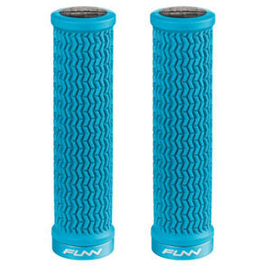 FUNN HOLESHOT GRIP, SINGLE SIDED LOCK ON TURQUOISE