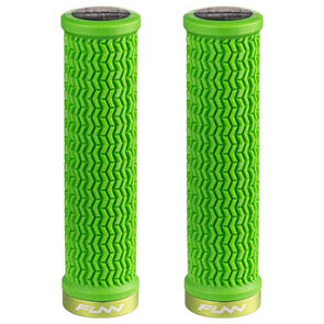 FUNN HOLESHOT GRIP, SINGLE SIDED LOCK ON GREEN