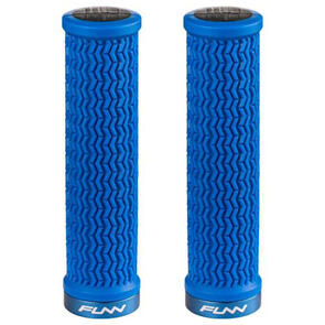 FUNN HOLESHOT GRIP, SINGLE SIDED LOCK ON BLUE