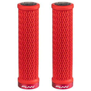 FUNN HOLESHOT GRIP, SINGLE SIDED LOCK ON RED