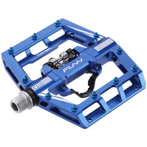 FUNN MAMBA PEDALS SINGLE SIDED CLIP ANODIZED BLUE