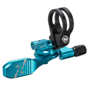 FUNN WAY MOUNT CNC REMOTE LEVER KIT TURQUOISE FITS BOTH EXTERNAL AND INTERNAL ROUTING DROPPERS