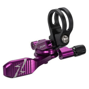 FUNN WAY MOUNT CNC REMOTE LEVER KIT PURPLE  FITS BOTH EXTERNAL AND INTERNAL ROUTING DROPPERS