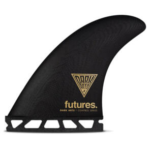 FUTURE FINS FIBREGLASS TRUSTER SET DARK ART - L