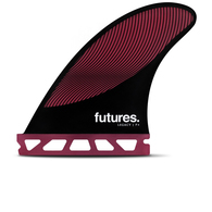 FUTURE FINS P4 (PIVOT) LEGACY HC TRI FIN BURGUNDY - FUTURES- S