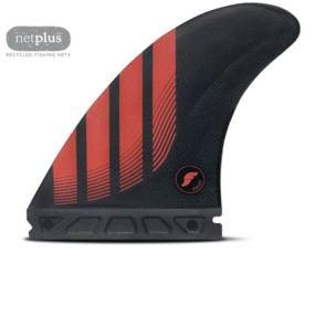 FUTURE FINS P8 ALPHA THRUSTER SET RED - LARGE