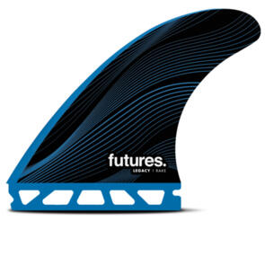 FUTURE FINS R6 (RAKE) LEGACY HC TRI FIN BLUE- FUTURES - M
