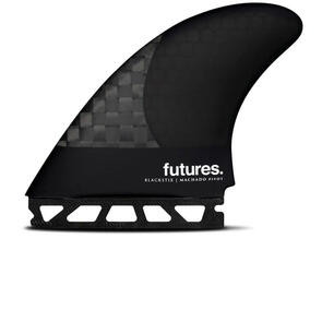 FUTURE FINS ROB MACHADO PIVOT BLACKSTIX THRUSTER SET - L