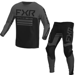 FXR CONTENDER OFF-ROAD MX JERSEY AND PANTS BLACK OPS
