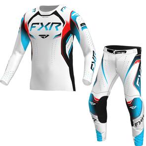 FXR HELIUM EDGE MX JERSEY AND PANTS ICE
