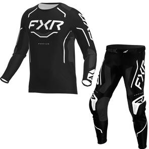 FXR PODIUM RELAY MX JERSEY AND PANTS BLACK