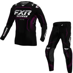 FXR REVO MX JERSEY AND PANTS PLUM