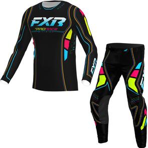 FXR REVO VELOCITY MX JERSEY AND PANTS RAVE