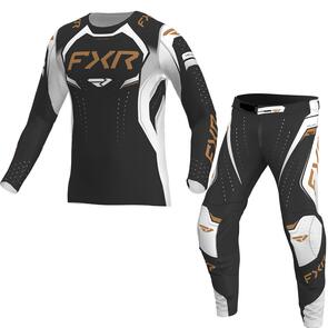 FXR YOUTH HELIUM MX JERSEY AND PANTS GRAPHITE