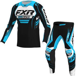 FXR YOUTH REVO MX JERSEY AND PANTS BRISK