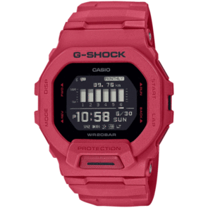 G-SHOCK GBD200RD-4D DIGITAL MENS RED WATCH WITH STEP TRACKER