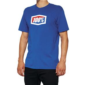 100% OFFICIAL T-SHIRT ROYAL 