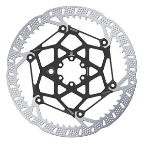 GALFER MTB SHARK EVO BLACK 6 BOLTS 180X2MM  