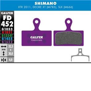 GALFER E-BIKE (PURPLE) BRAKE PAD SHIMANO XTR - SLX