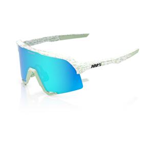 100% S3 - LE ELLY 2 POLISHED LIGHT GREEN - BLUE TOPAZ MIRROR