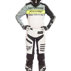 FASTHOUSE 2024 WOMENS ELROD EVOKE JERSEY/PANT SKYLINE/WHIT