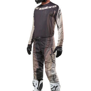 ALPINESTARS 2024 TECHSTAR PNEUMA JERSEY AND PANTS DARK SAND