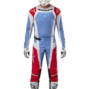 ALPINESTARS 2024 TECHSTAR OCURI JERSEY AND PANTS LIGHT BLUE MA