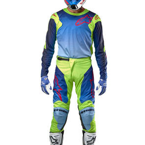 ALPINESTARS 2024 RACER HOEN JERSEY AND PANTS YELLOW FLUORO