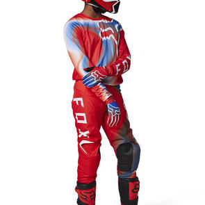 FOX RACING MOTO 2023 FOX TOXSYK JERSEY AND PANTS FLO RED