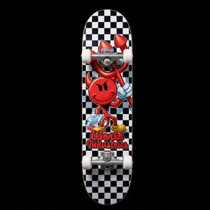 WORLD INDUSTRIES COMPLETE CHECKER DEVILMAN MULTI 8.5
