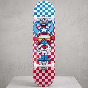 SPEED DEMONS STARS COMPLETE RED/WHITE/BLUE CHECKERS 8.0