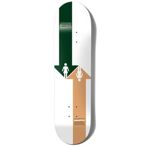 GIRL SKATEBOARDS GRL - DUAL DIRECTIONAL RICK MCCRANK 8.25
