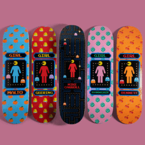 GIRL SKATEBOARDS PAC-MAN CLC DECK SERIES