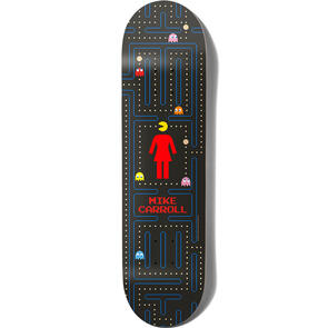 GIRL SKATEBOARDS PAC-MAN CLC CARROLL 8.375