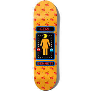 GIRL SKATEBOARDS PAC-MAN CLC BENNETT 8.25