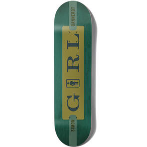 GIRL SKATEBOARDS SERIF SIMON BANNEROT 8.25