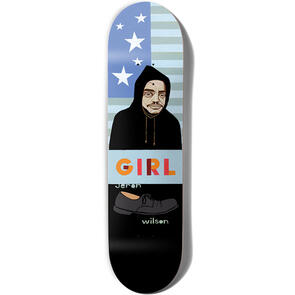 GIRL SKATEBOARDS HECOX PORTRAIT JERON WILSON 8.1