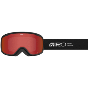 GIRO CRUZ STACKED ASIAN FIT BLACK AMBER SCARLET