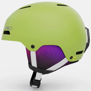 GIRO 2025 YOUTH CRUE MIPS HELMET MATTE FLO GREEN