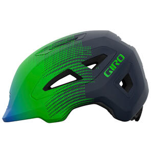 GIRO HELMET SCAMP II CHILD MATTE BLUE / GREEN TOWERS