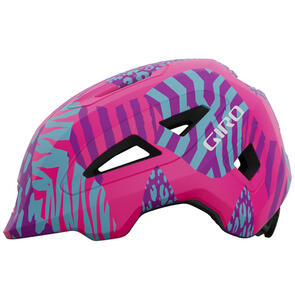 GIRO HELMET SCAMP II CHILD MATTE PINK ANIMALS