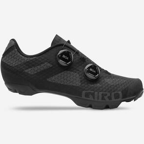 GIRO WOMENS SECTOR SHOES BLACK / DARK SHADOW