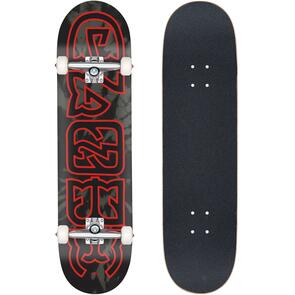 GLOBE G0 HEYMAN COMPLETE BLACK DYE/RED 8