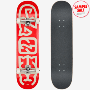 GLOBE SAMPLE -  G0 HEYMAN COMPLETE RED OFF WHITE 8