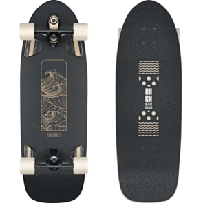 GLOBE WALRUS SURF SKATE BLACK/PEAKING 31