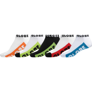 GLOBE YOUTH MULTI BRIGHTS SOCK 5 PACK MULTI