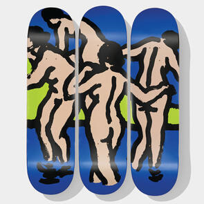 GLOBE BROKEN FINGAZ BATHERS DECK SET