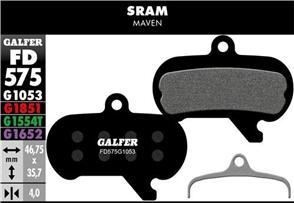 GALFER FD575 BRAKE PADS SRAM MAVEN G1053 STANDARD