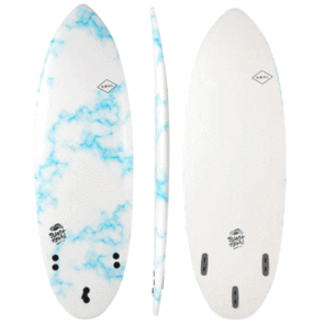 GOHL SOFTBOARD - BLACK PEARL WHITE 6'0